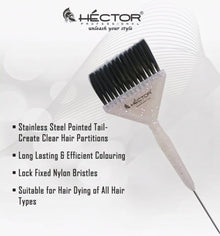 Professional Soft Bristle Hair Coloring Brush