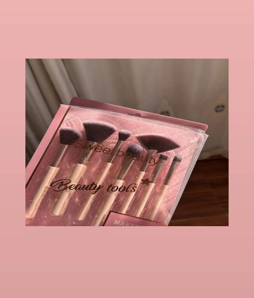 NEW Beauty Tools Makeup Brush Set  7 PCS