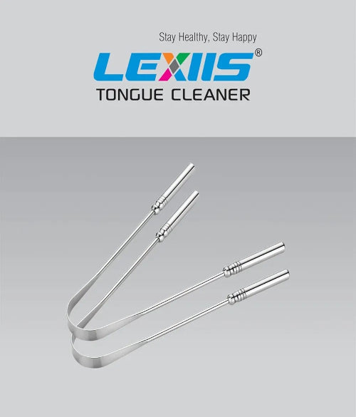 LEXIIS Steel & Copper Tongue Cleaner