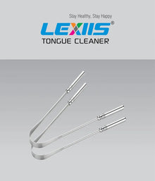 LEXIIS Steel & Copper Tongue Cleaner