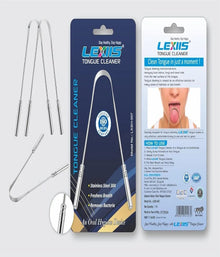 LEXIIS Steel & Copper Tongue Cleaner