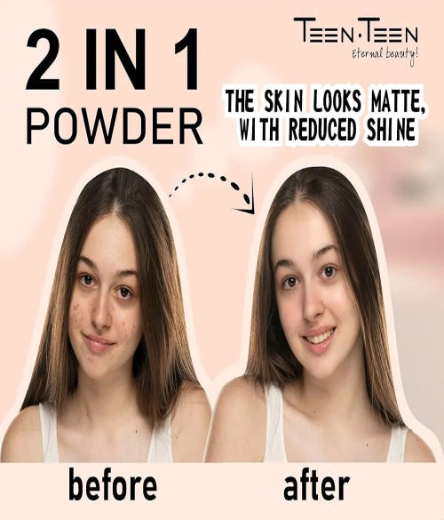 TEEN.TEEN 2-in-1 Powder PRO Airbrush Flawless Full Coverage Compact