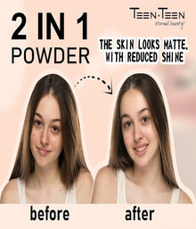 TEEN.TEEN 2-in-1 Powder PRO Airbrush Flawless Full Coverage Compact