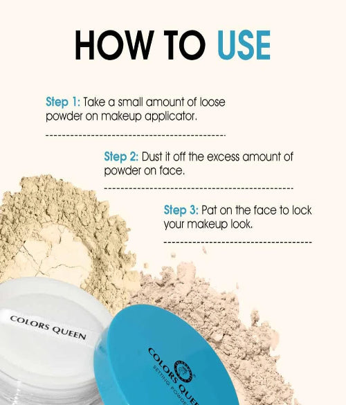 Colors Queen Long Lasting Makeup Setting Powder