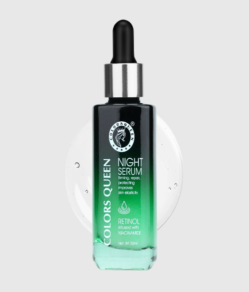 COLORS QUEEN RETINOL NIGHT SERUM WITH NIACINAMIDE