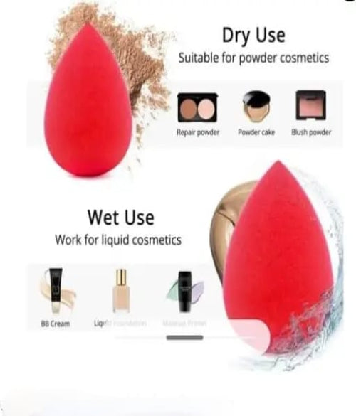 Kiss Lovely Powder Puff – Pack of 4 Pcs