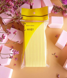 CHIVEY 12 PCS STICK SPONGE PUFF (YELLOW)