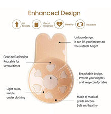Reusable Silicone Lift Breast Nipple Cover Bra