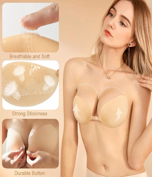 Strapless Push Up Bra for Party Wedding Evening Dress Beach