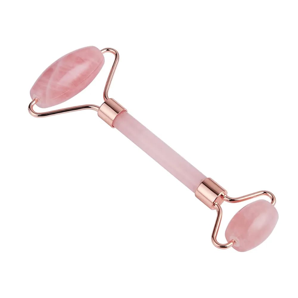 Jade Roller & Gua Sha Set – Pink Edition