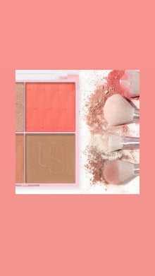 USHAS Blend Face Palette all-in-one glow-up essential