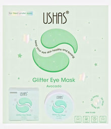 Ushas Glitter Eye Mask cu Extract de Avocado