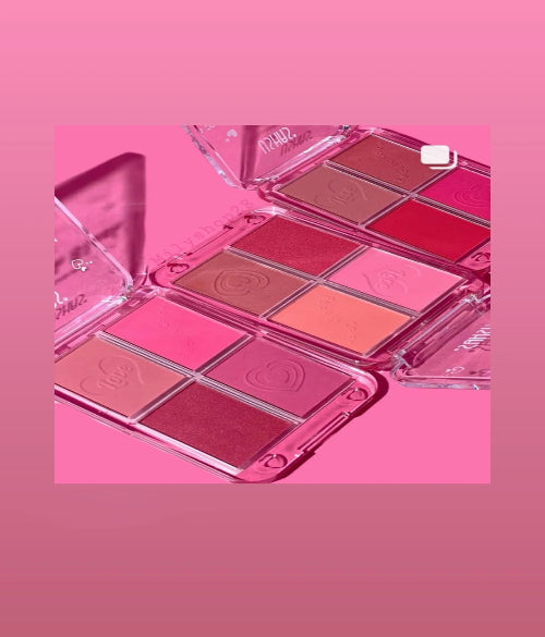 USHAS Treasure Crush Blush – 4 Colors of Radiant Beauty!