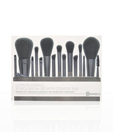 BH Cosmetics Lavish Elegance 15-Piece Brush Set with Cosmetic Bag