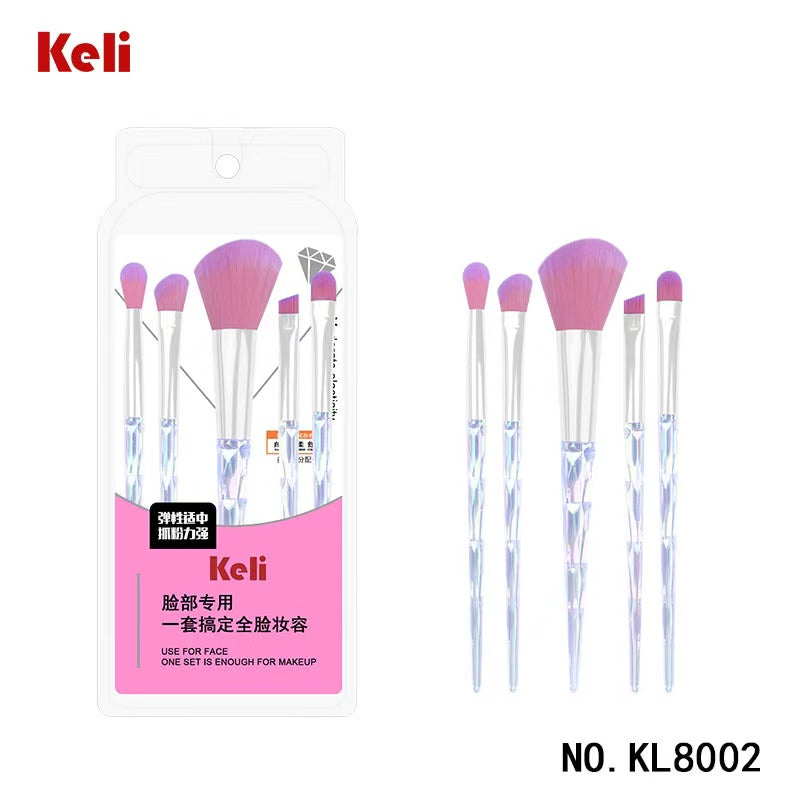 Keli Makeup Brush Set 5  pcs