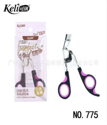 KELI Red & Black Stainless Steel Eyelash Curler
