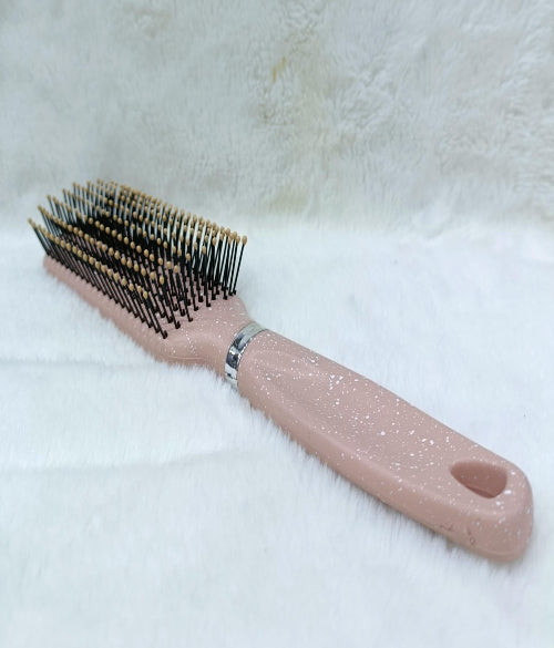 Flat Brush With Soft Bristle for Women And Girls for Saloon And Home Use