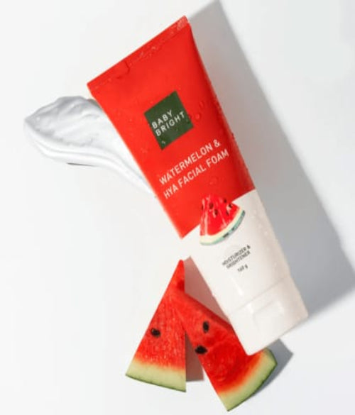 Baby Bright Watermelon & Hya Facial Foam 160g