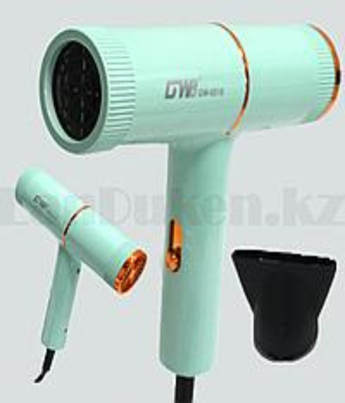 Secador de Cabello Infantil para Niñas 2000W – Rosa y Verde