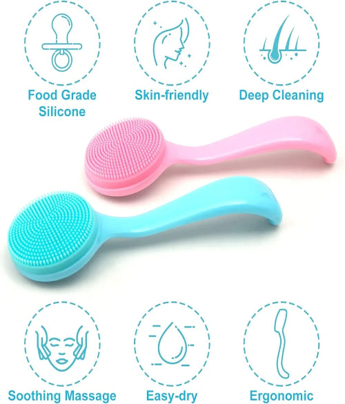 Silicone Manual Facial Cleansing Brush