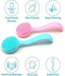 Silicone Manual Facial Cleansing Brush