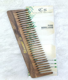 CS Colour Sec 100% Pure &amp; Natural Neem Wood Comb  NO.49
