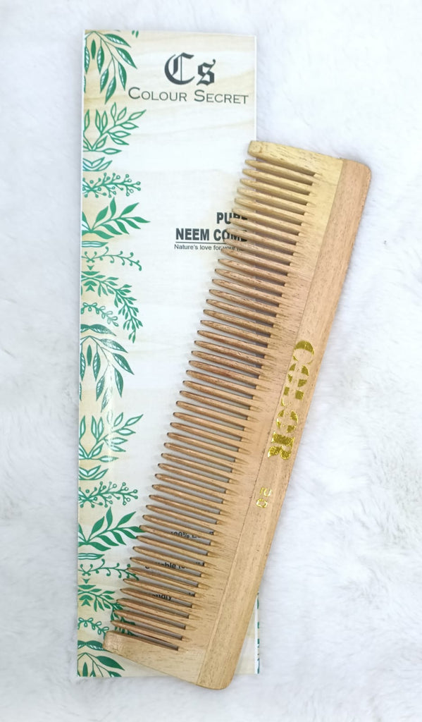 Natural Neem Wooden Comb NO.20