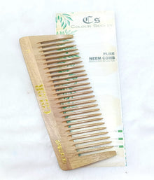 Natural Neem Wooden Comb No. 11