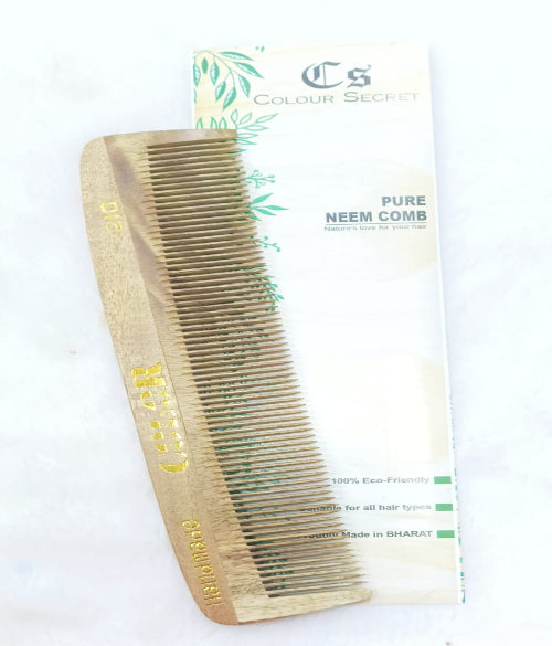 Natural Neem Wooden Comb No. 210