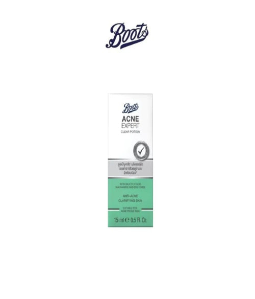 Boots Acne Expert Clear Potion 15ml