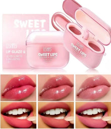Labial Gloss 2 en 1 USHAS en forma de audífono