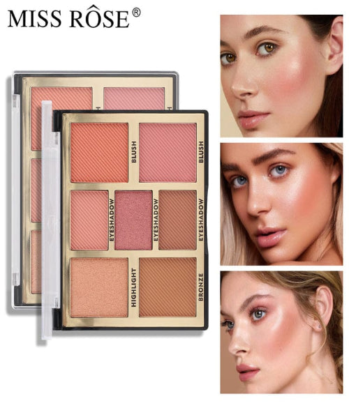 Miss Rose 7 Colour Face Palette