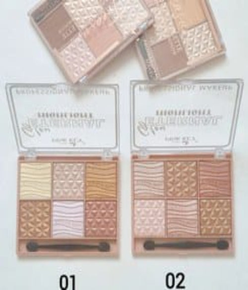 Pink Key Glow Eternal Highlight Professional Makeup