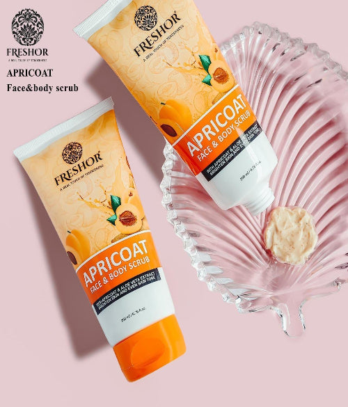 Freshor A Real Touch of Tenderness Apricot Face & Body Scrub 200ml