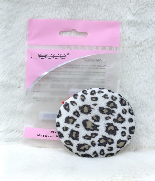 Makeup Puff Large Makeup Leopard Printed Cosmetic Loose Powder puff