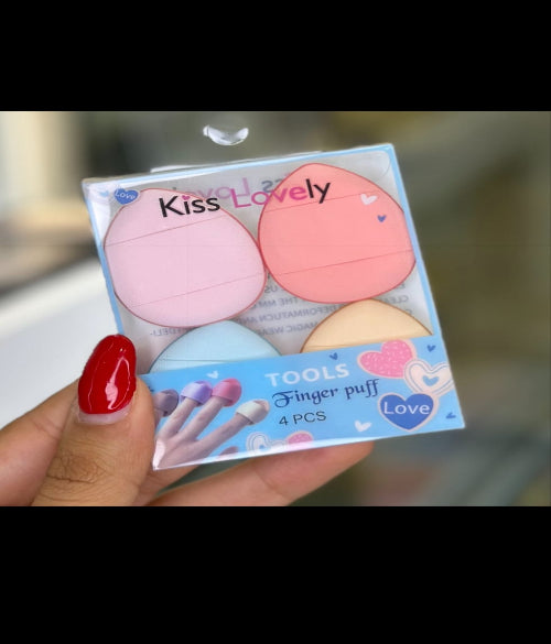 Mini Finger Puff Makeup Application Tools