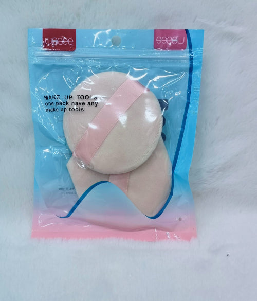 Powder Puff with Grip Makeup Sponge – Pack of 2 pcs