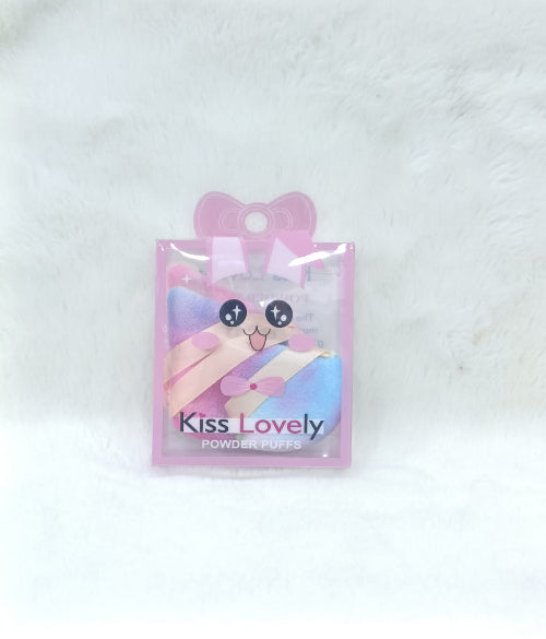 Kiss Lovely Powder Puffs Pack of 3 pcs