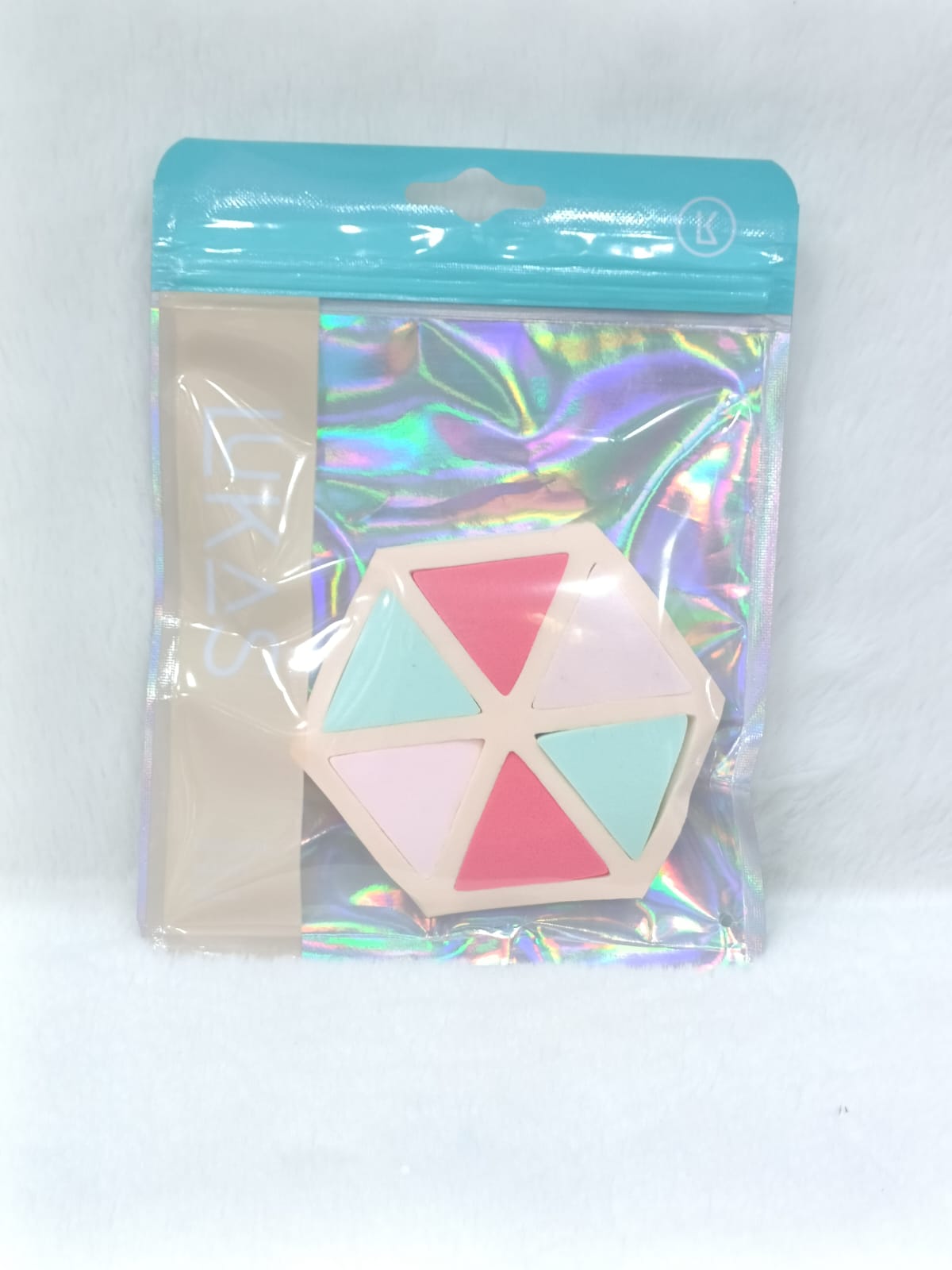 Lukasi Hexagon Makeup Sponge