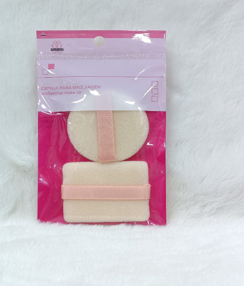 Powder Puff Round &amp; Square Makeup Sponge