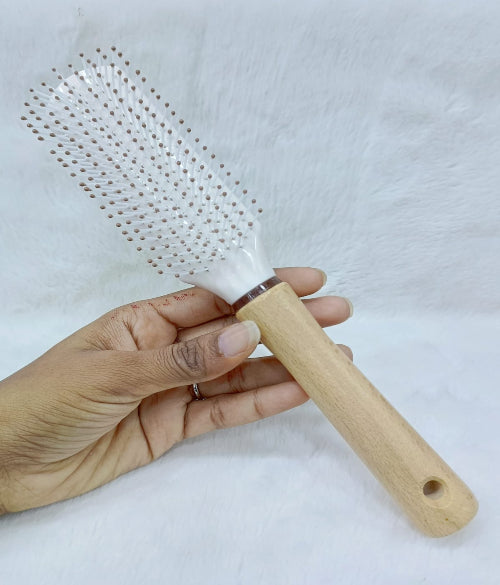 Professional Comb Set featuring a Wet Dry Massage Detangling Hair Brush