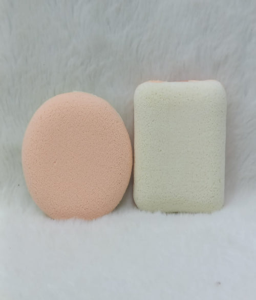 Powder Puff, Round Cotton Cosmetic Powder Cushion Puff, Beauty Sponge Powder Puff