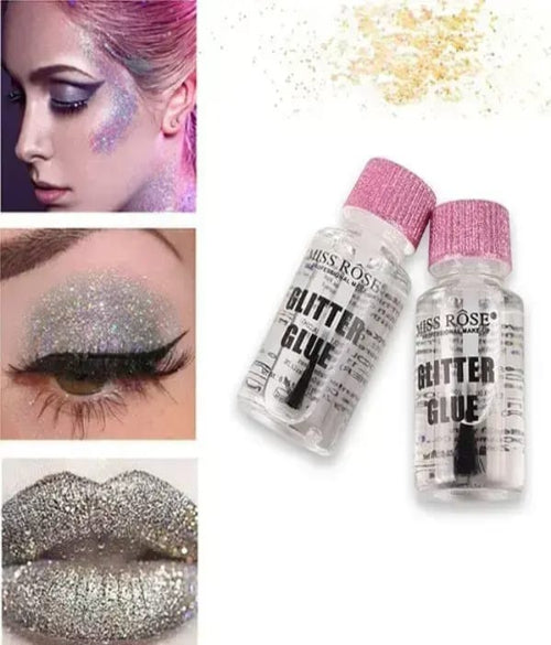 Miss Rose Glitter Glue Eye Waterproof Long Lasting 25ML