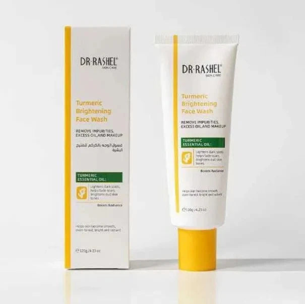 DR.Rashel Skin Care Lightens Dark Spots Turmeric Brightening Face Wash 120g