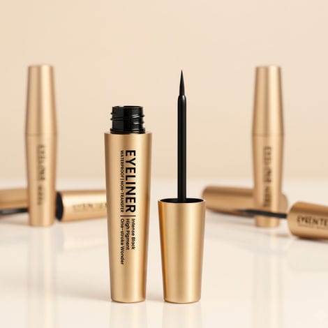 TEEN.TEEN Platinum Infinite Black Waterproof EYELINER Non-Transfer PERFECT EYES Eyeliner up to 36 HOURS