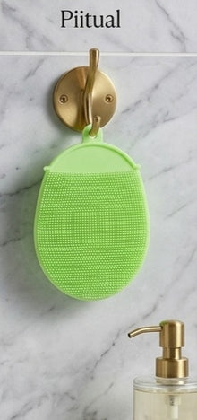 Soft Silicone Facial Cleansing Brush – Gentle Manual Face Scrubber
