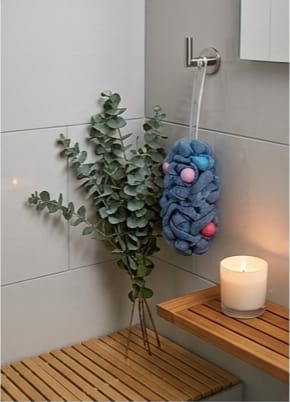 Super Soft Bath Loofah – Gentle Mesh Exfoliating Back Scrubber