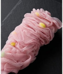 Loofah Back Scrubber – Exfoliating Bath Sponge with Long Handle