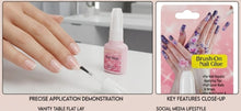 brush-on nail glue