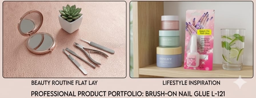 brush-on nail glue